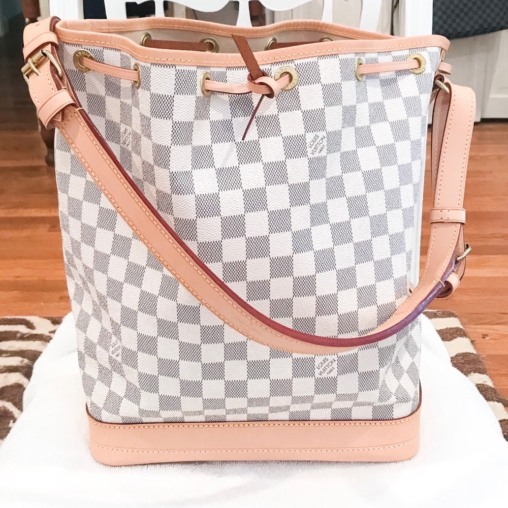 LOUIS VUITTON Noe Damier Azure N42222 NWT